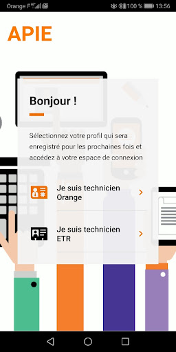 Android application APIE screenshort