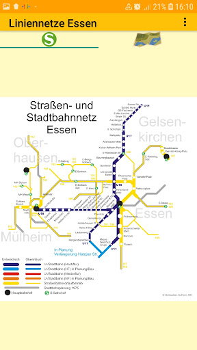 Android application LineNetwork Essen screenshort