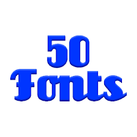 Fonts for FlipFont 50 #1