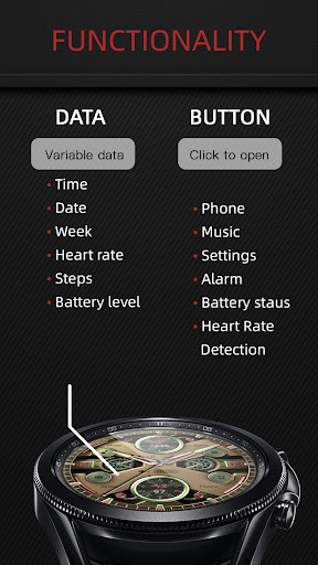 Fashion luxury For Wear OS Screen 2