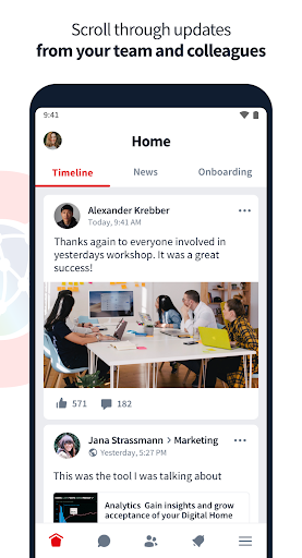 Connect - SARIA Group Intranet Screen 3