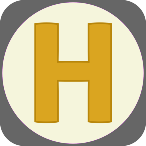 The H drinking game logo
