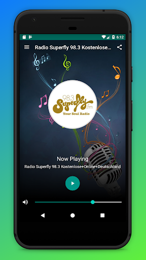Android application Radio Superfly App Österreich screenshort