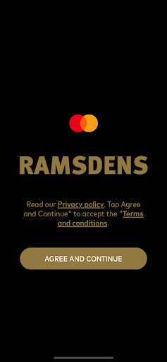 Android application Ramsdens Multi Currency Card screenshort