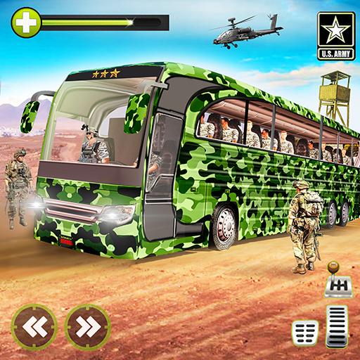 Offroad US Army Bus Transport