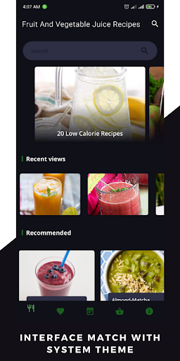 Fruit Vegetable Juice Recipes Screen 2