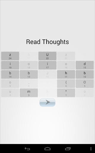Android application Read Thoughts screenshort