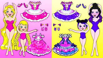 Game screenshot Chibi Dolls Dress Up Makeover hack