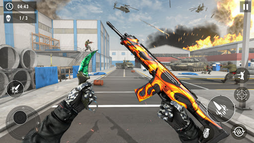 Android application Gun games offline - Survival screenshort