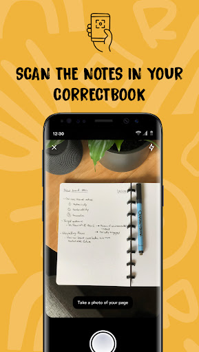 Correctbook App Screen 2