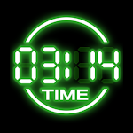 Cover Image of Download TableClock-Neon Digital Clock  APK
