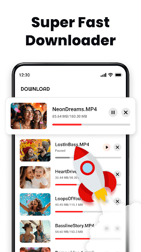 Video Downloader &Video Player Screenshot 4 - AppWisp.com