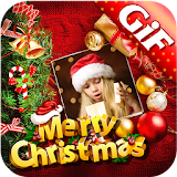 MerryChristmas GIF Photo Frame icon