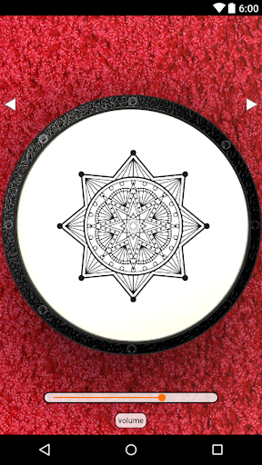 Android application Darbuka Pad screenshort