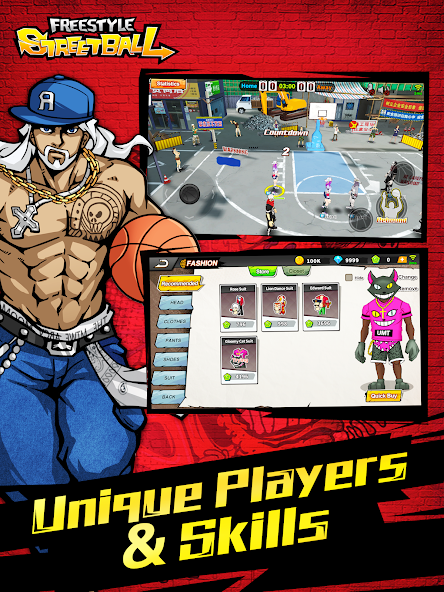 3on3 Freestyle Basketball 2.15.0.0 APK + Mod (Unlimited money) para Android