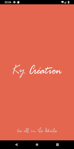 Android application KY Création screenshort