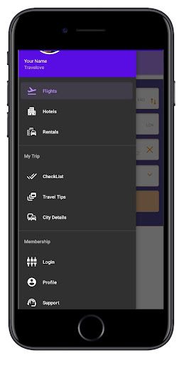 FlightPath: flights & hotels Screen 3