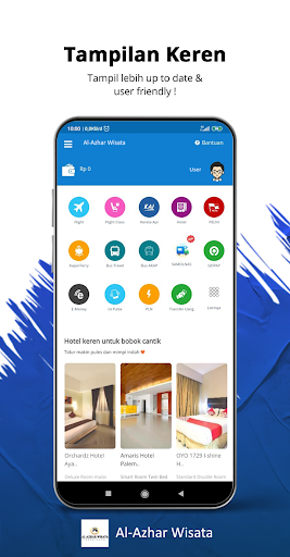 Android application Al Azhar Wisata screenshort