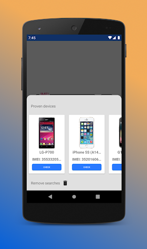 Check IMEI Locked Blocked Stol Screen 3