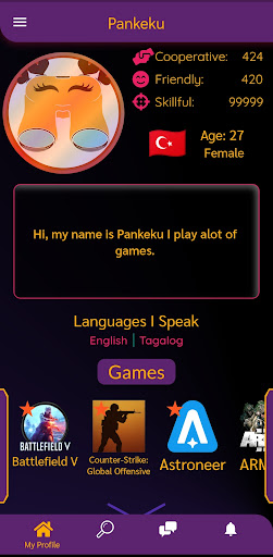 Android application Roxo screenshort