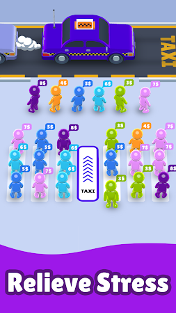 Game screenshot Taxi Jam - Sorting Games hack
