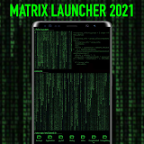 Matrix Launcher - Iris Hacker Themes icon