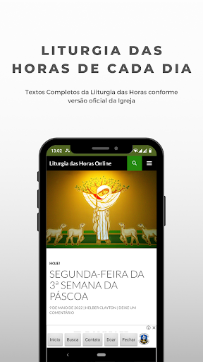 Android application Liturgia das Horas Online screenshort