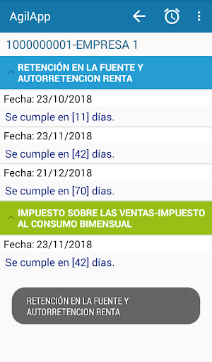 AgilApp Screen 2