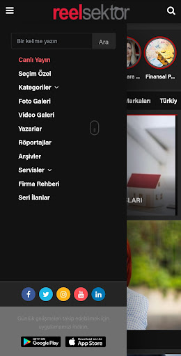 Reel Sektör Screen 2