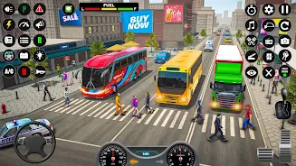Bus Simulator Euro Bus Games Screenshot