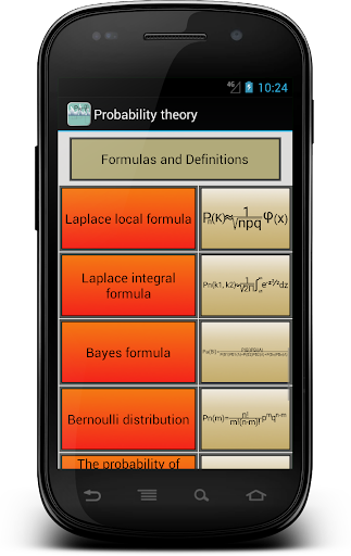 Probability theory Screen 2