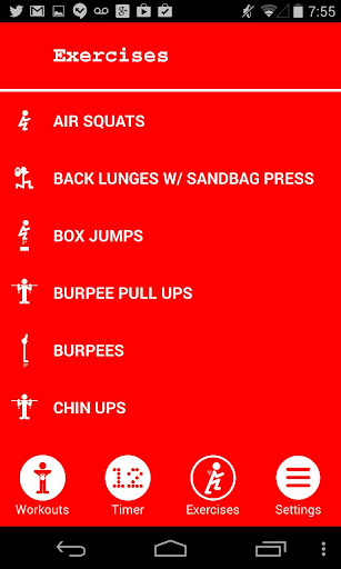 Screenshot of 12 Minute Athlete HIIT Workout