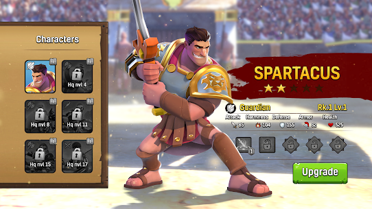 Gladiator Heroes MOD APK: Roman Empire (1 HIT/GOD MODE/NO ADS) 10