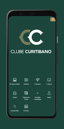 Android application Clube Curitibano screenshort