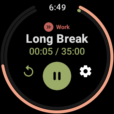 Tomato Focus - Pomodoro Timer Screen 3