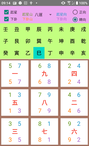 易經-玄空挨星 Screen 3