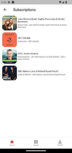 PodNetzwerk Screen 3