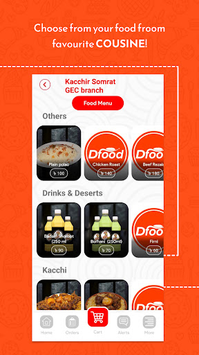 DFood Delivery Screen 2