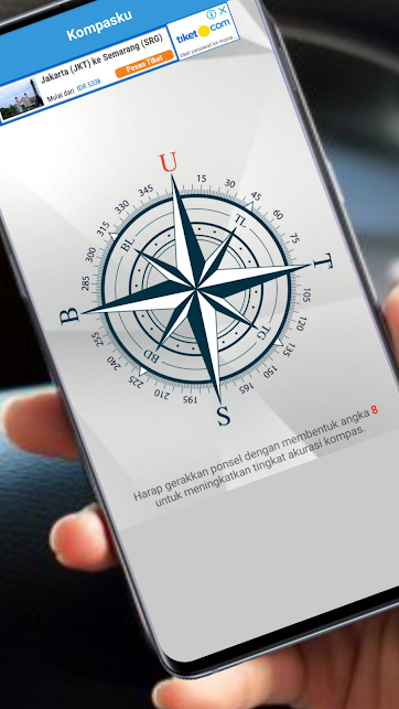 Aplikasi Kompas di HP Android Paling Akurat 2022