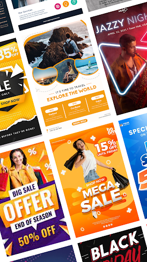 Poster Maker - Flyers, Banner Screen 2