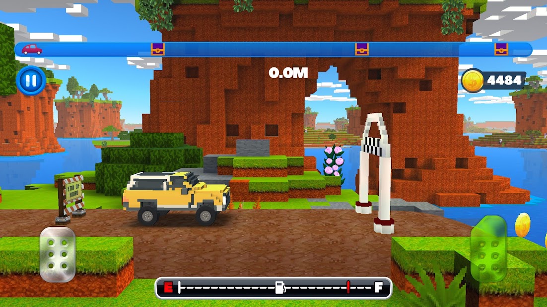 Captura de Pantalla 16 Blocky Rider: Roads Racing android