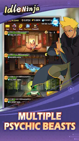 Game screenshot Idle Ninja - Summon Eudemons apk download