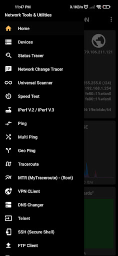 NetMan: Network Tools & Utils Screen 2
