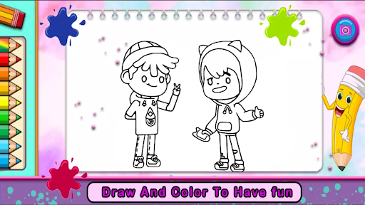 Coloring Book Toca Life