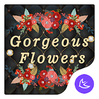 Gorgeous Flower Garden- APUS Launcher theme