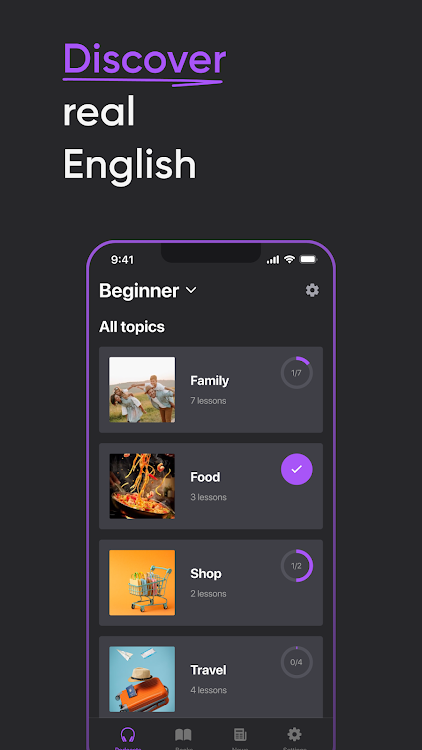 English Listening by Podcast - 1.0.0 - (Android)
