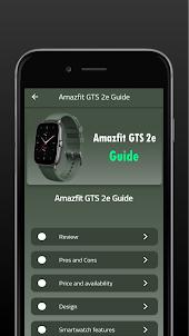 Amazfit GTS 2e Guide