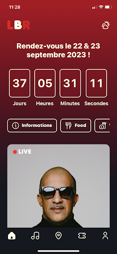 Android application Les Briques Rouges screenshort
