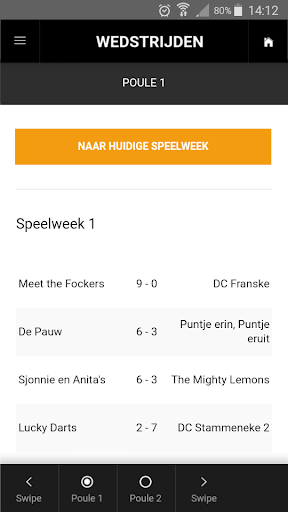 SBD Stichting Breda Darts Screen 2