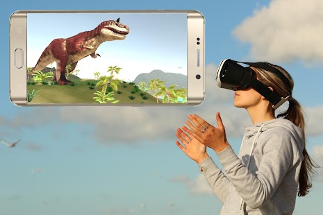 اسکرین شات VR Time Machine Dinosaur Pa